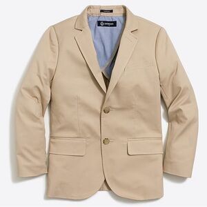 Boys' Thompson suit jacket and pants in flex chino